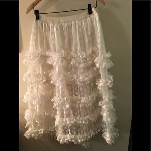 Gorgeous petticoat style skirt.